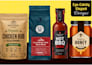 professional product label design, honey label, spice label, coffee packaging